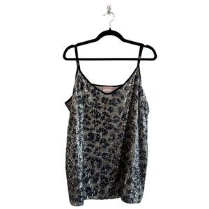 Show Me Your MuMu Sequin Animal Print Tank
